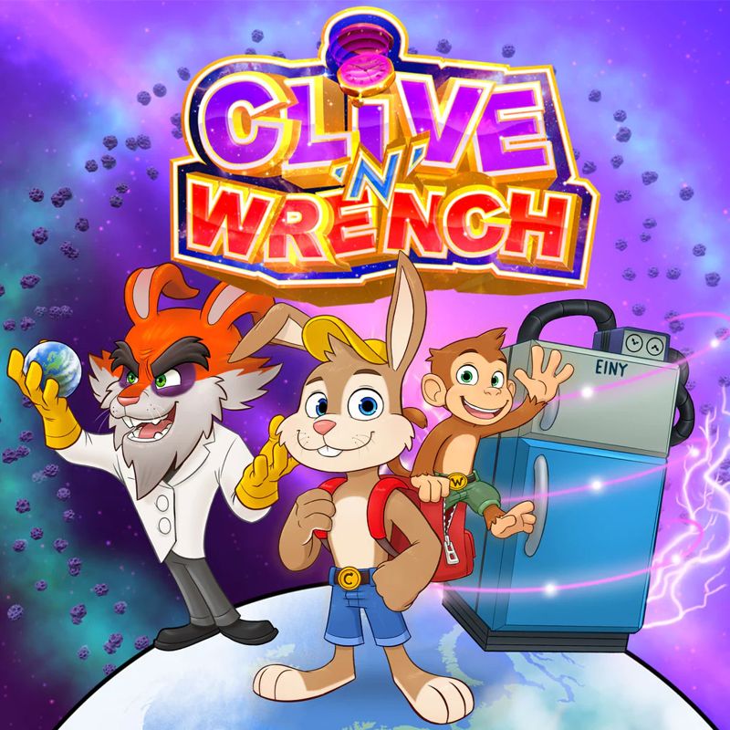 Clive 'N' Wrench box art for Playstation 5